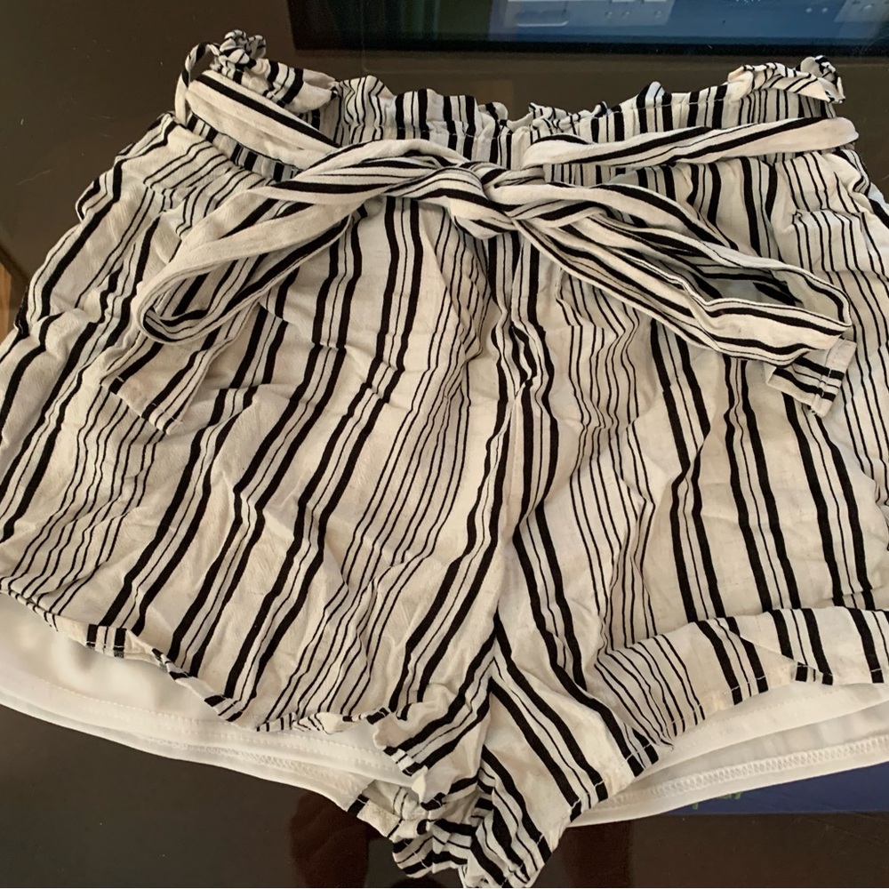 Chic Striped Shorts